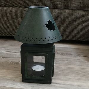 Set of Tealight Lanterns in forest green